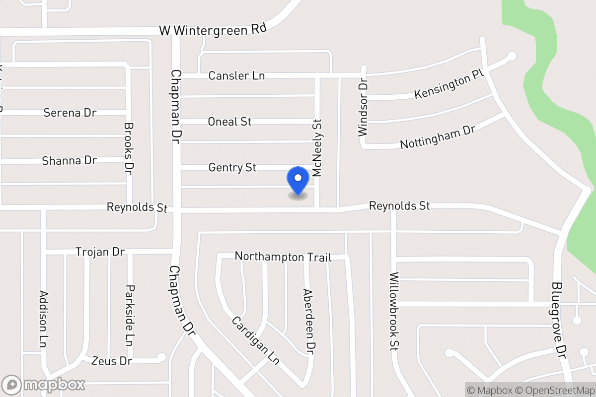 Map of 1719 Reynolds St
