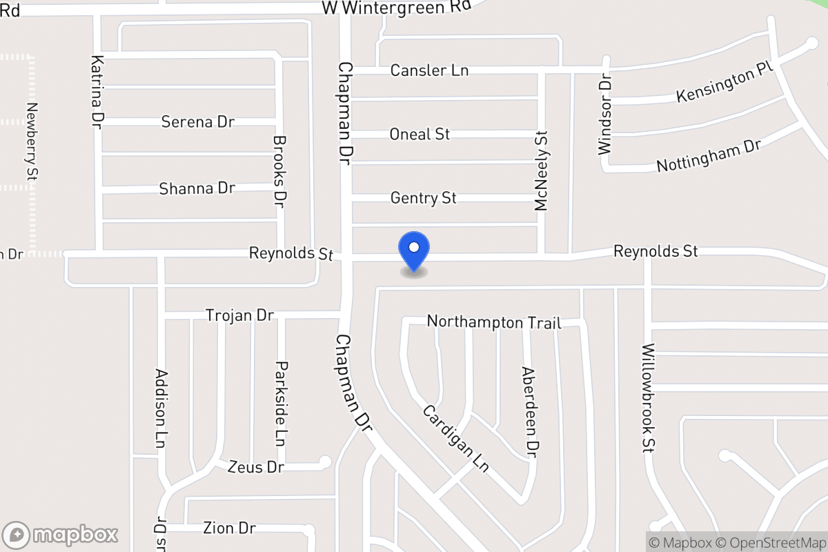 Map of 1750 Reynolds St