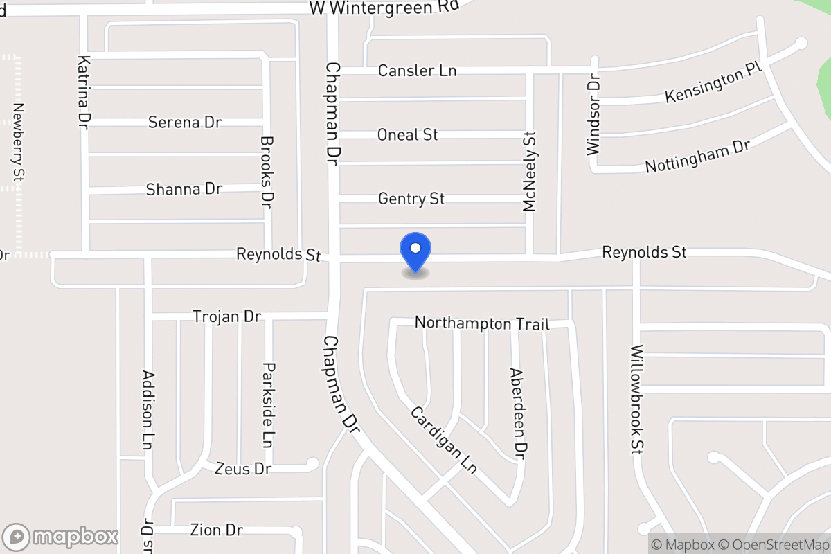 Map of 1746 Reynolds St