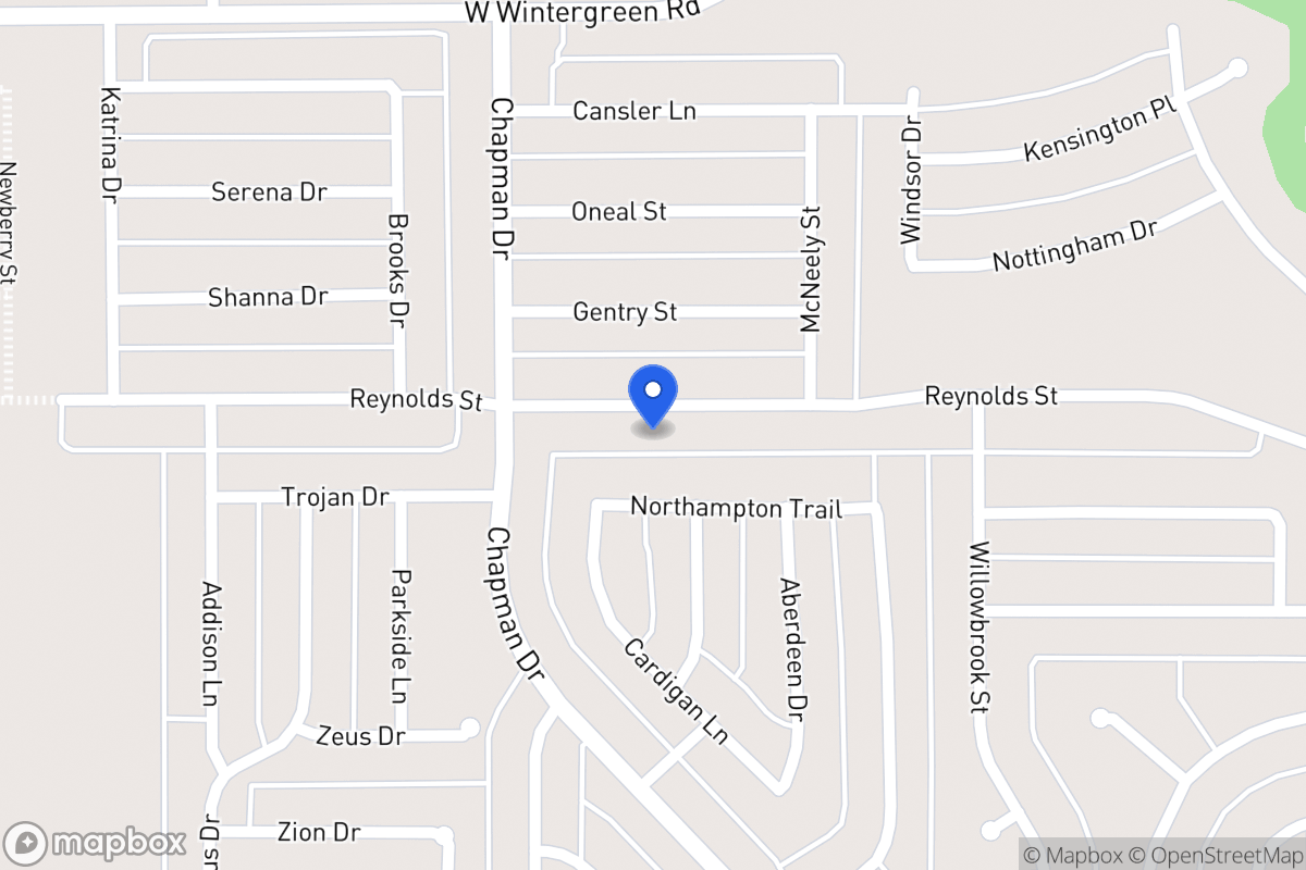 Map of 1742 Reynolds St