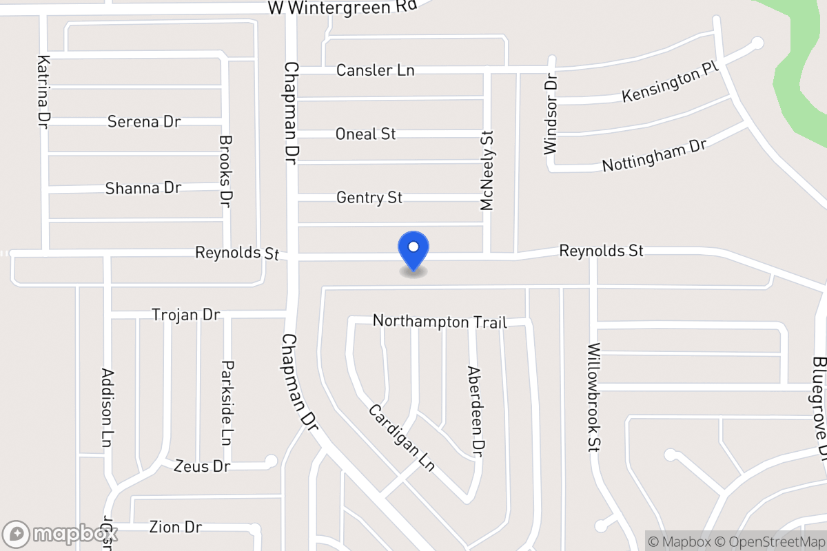 Map of 1734 Reynolds St