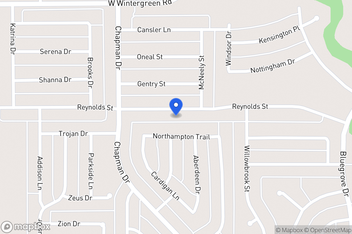 Map of 1730 Reynolds St