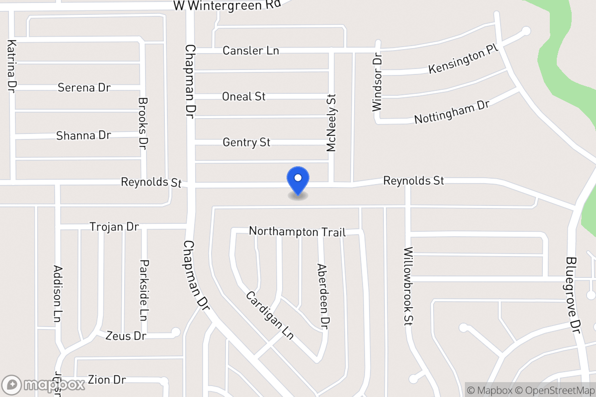 Map of 1726 Reynolds St