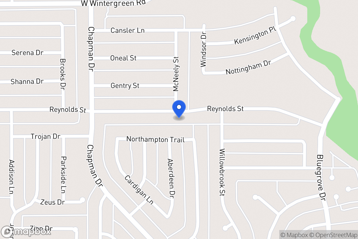 Map of 1710 Reynolds St