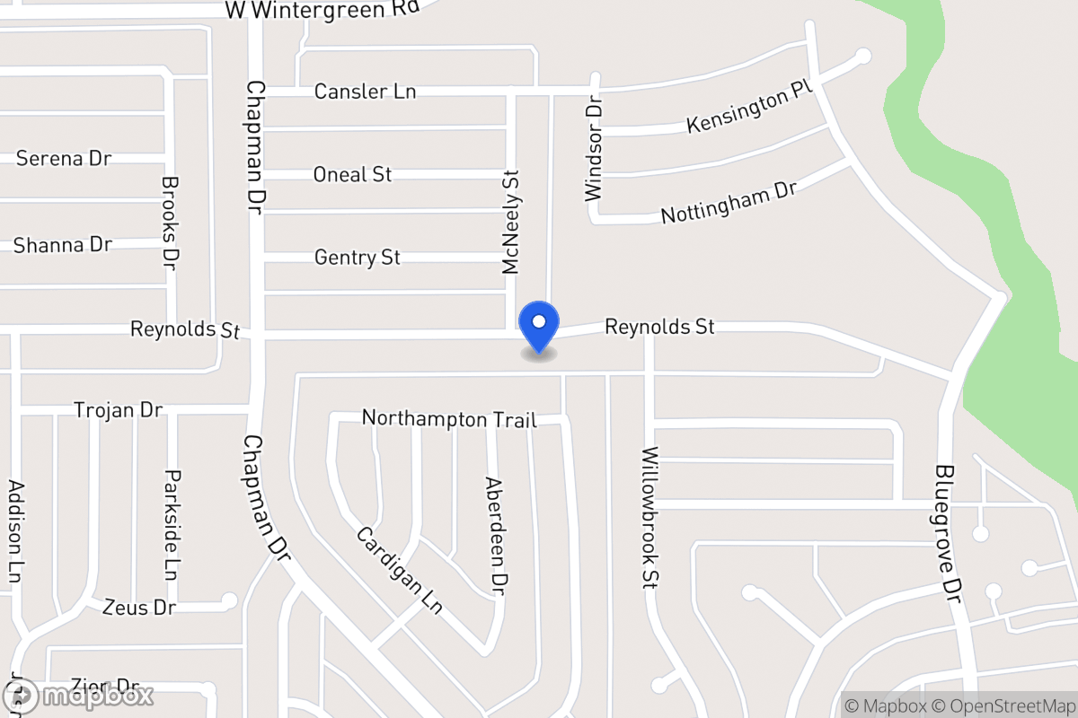 Map of 1706 Reynolds St
