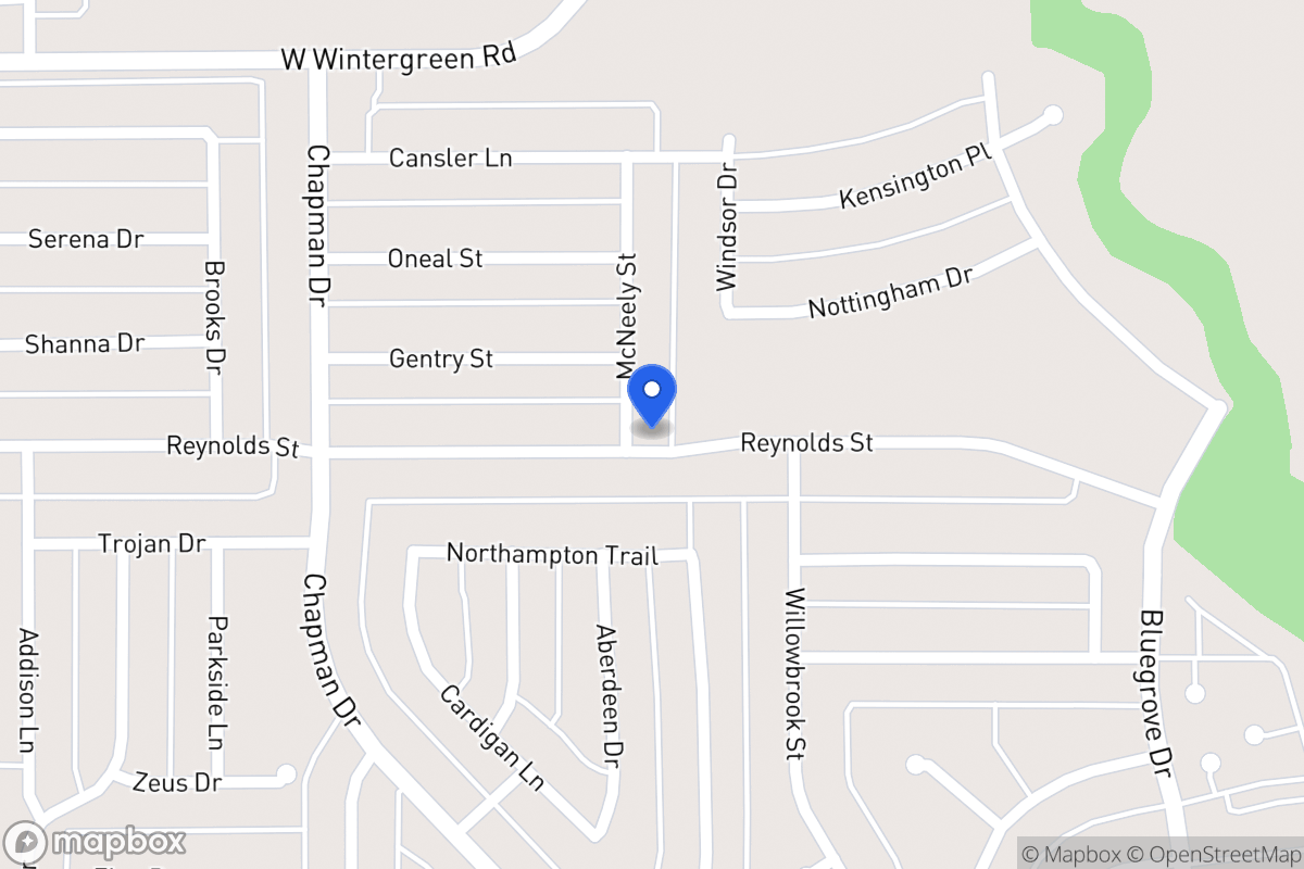 Map of 1802 Mcneely St