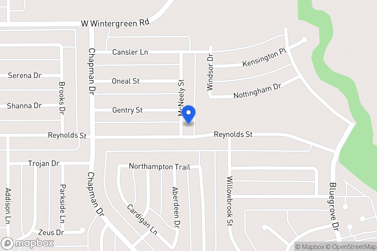 Map of 1806 Mcneely St