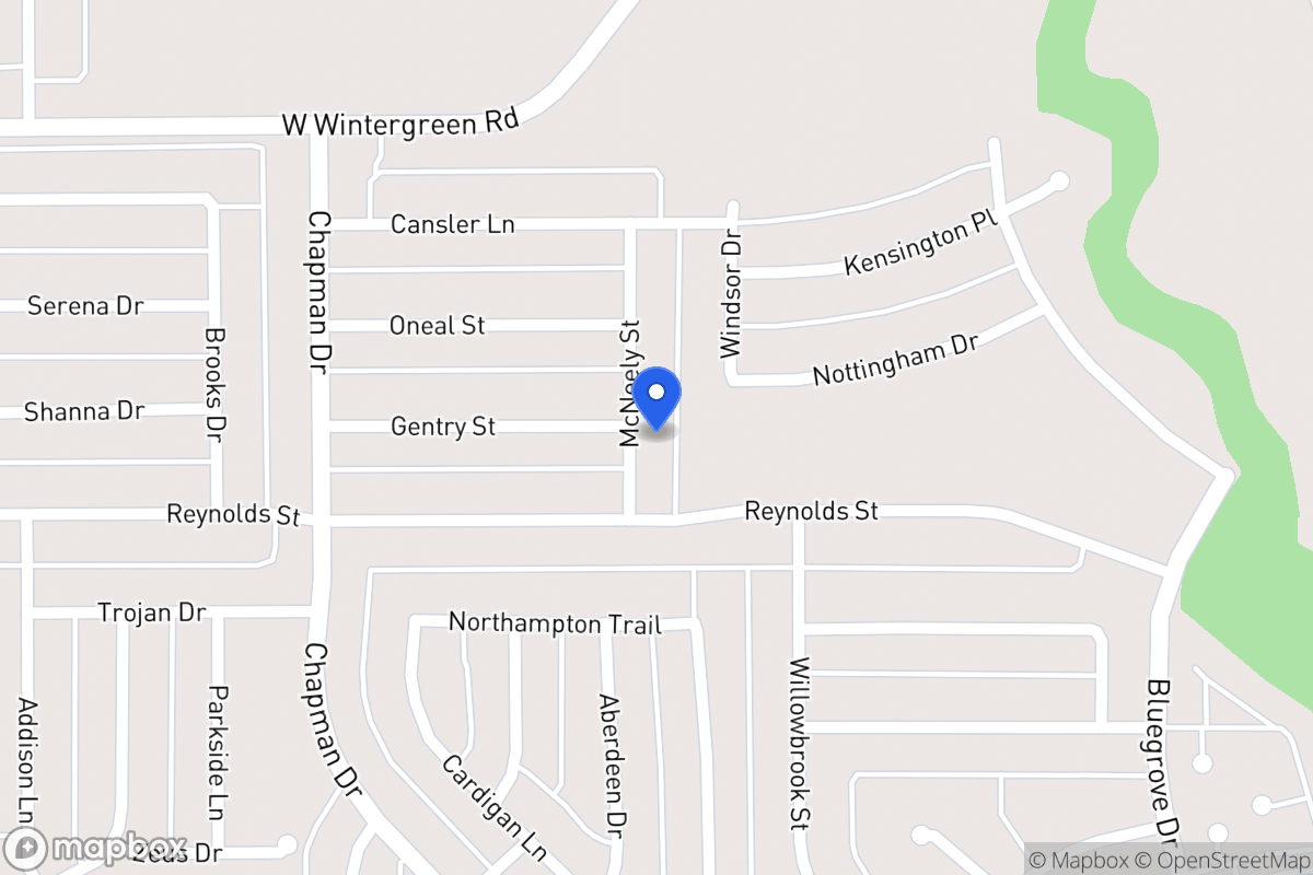 Map of 1814 Mcneely St
