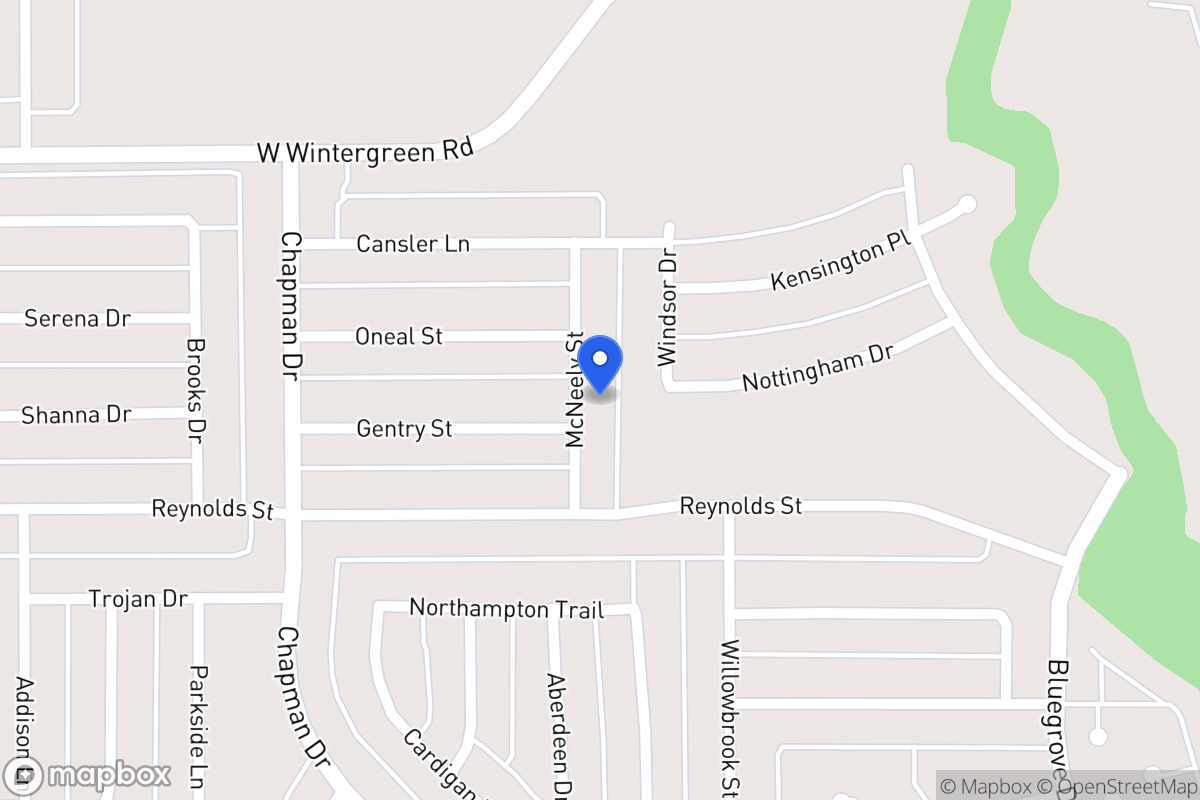 Map of 1824 Mcneely St