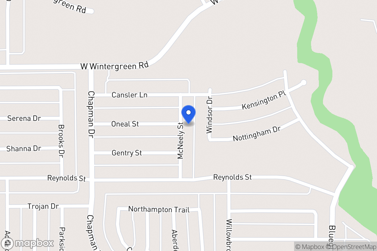 Map of 1836 Mcneely St