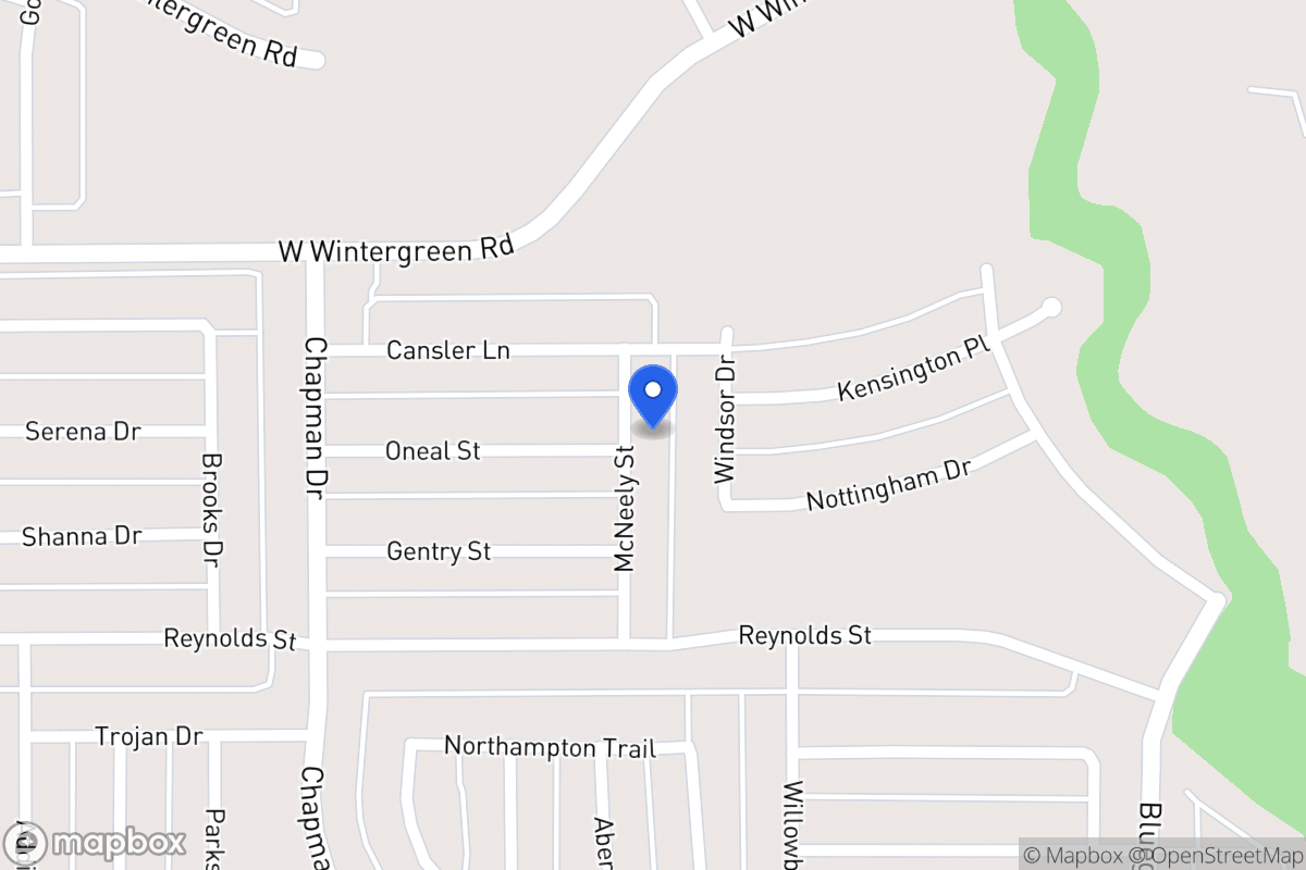 Map of 1840 Mcneely St