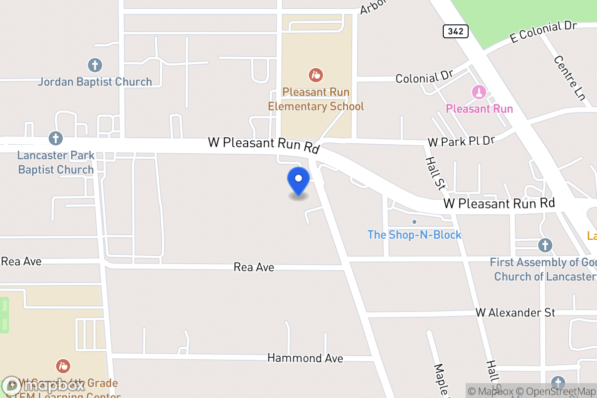 Map of 1301 N Elm St