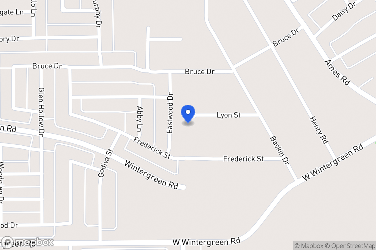 Map of 1678 Lyon St