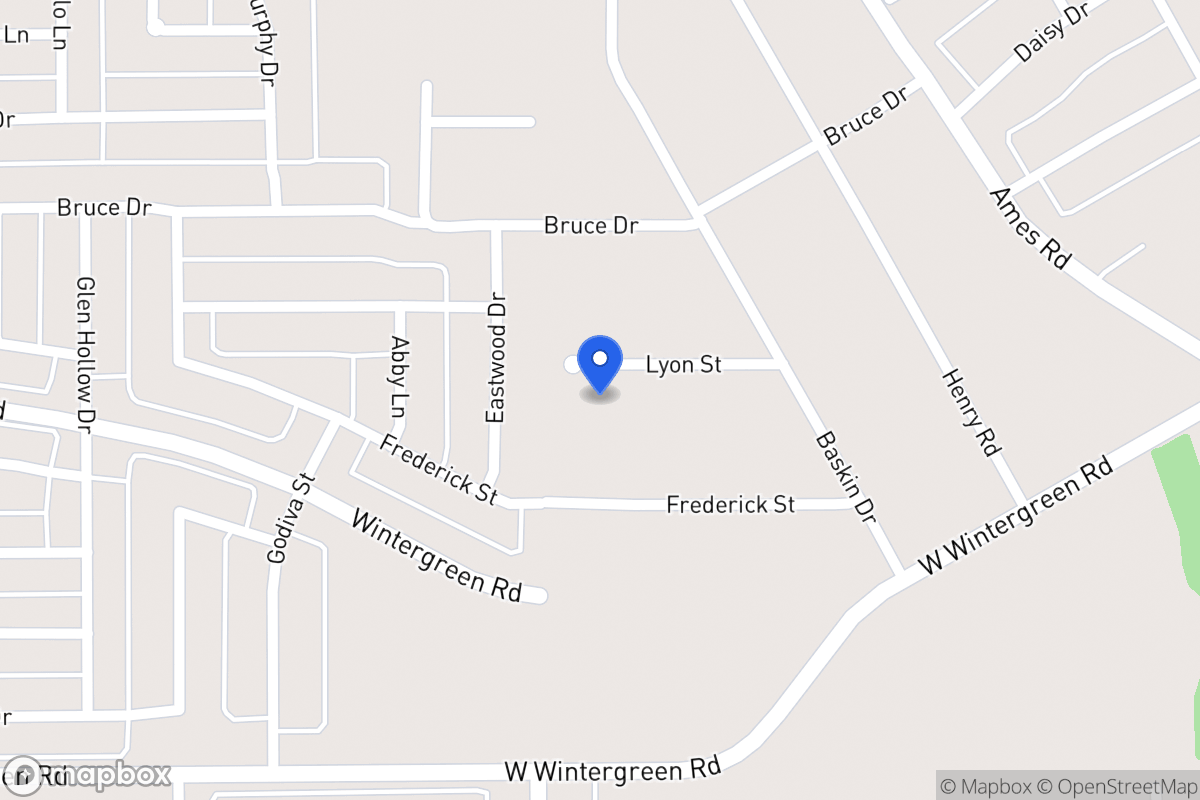 Map of 1660 Lyon St