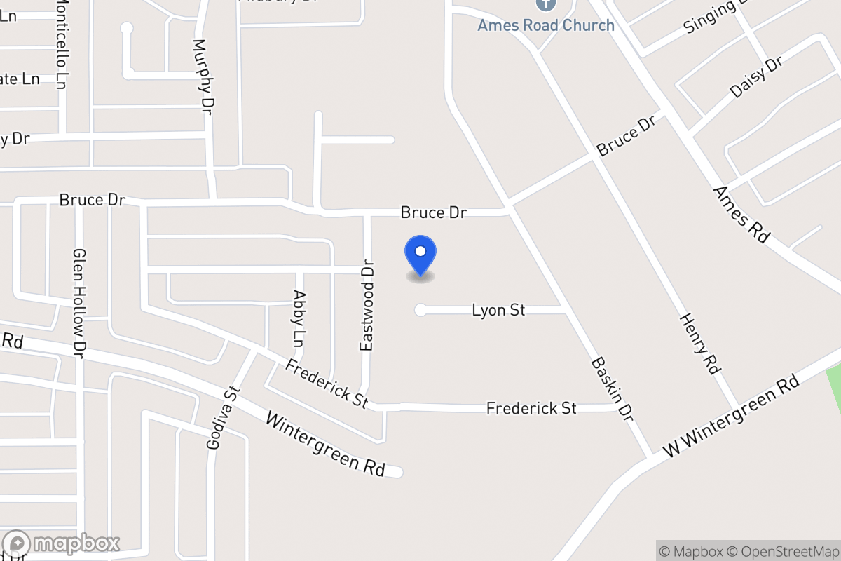 Map of 1679 Lyon St