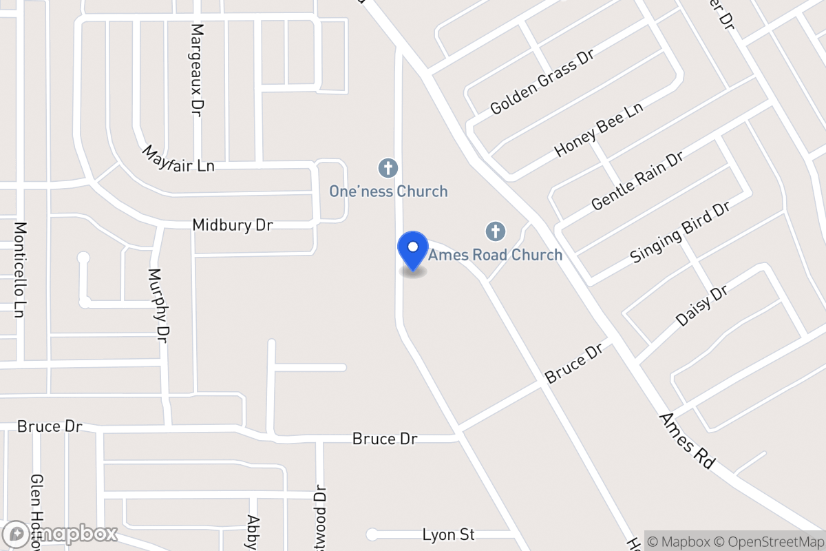 Map of 3054 Baskin Dr