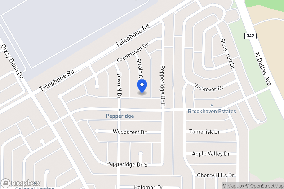 Map of 2910 Strain Ct