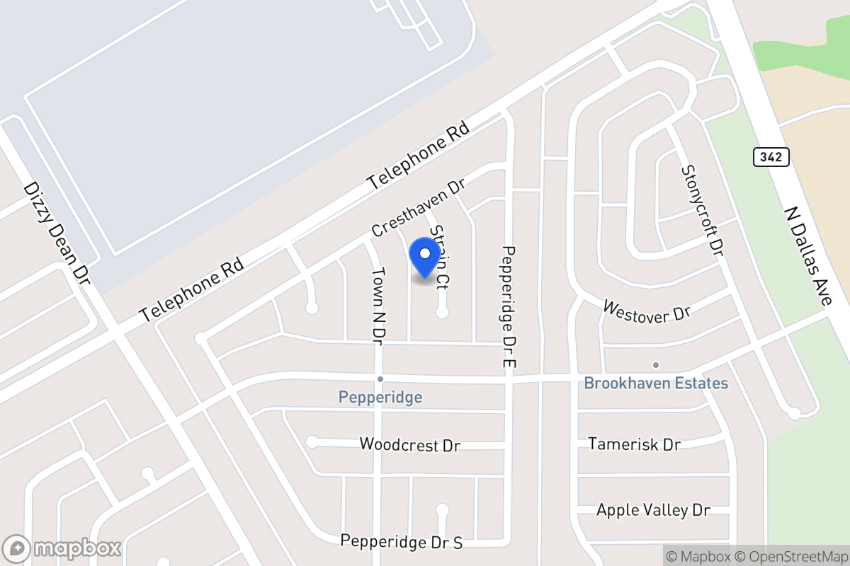 Map of 2927 Strain Ct