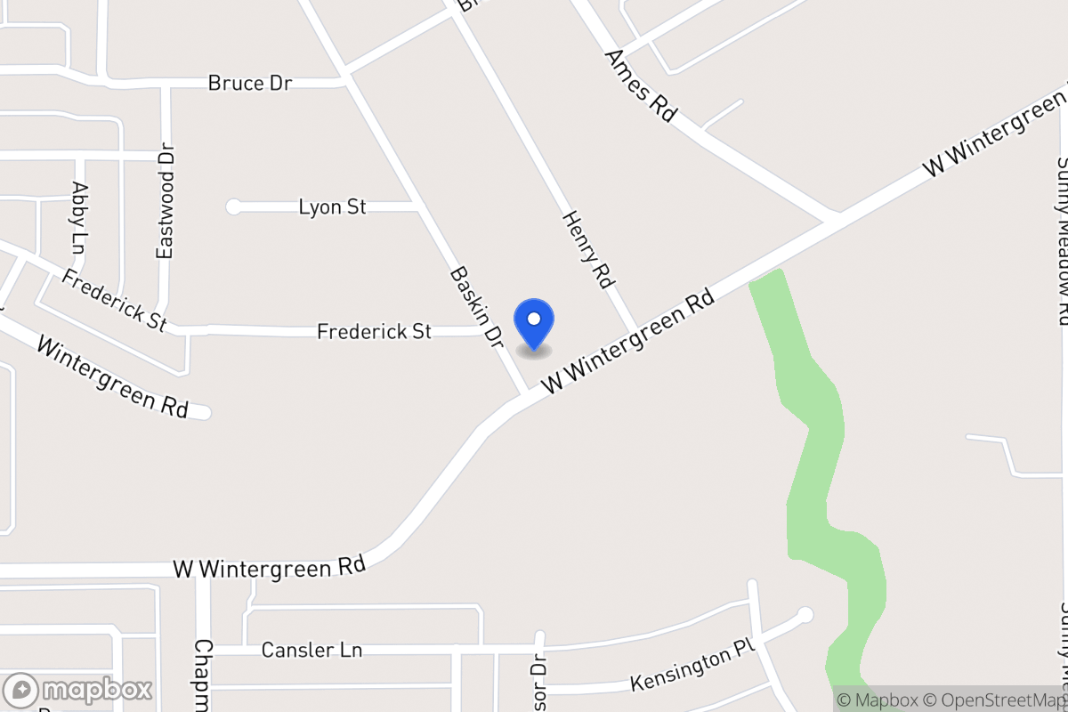 Map of 2800 Baskin Dr