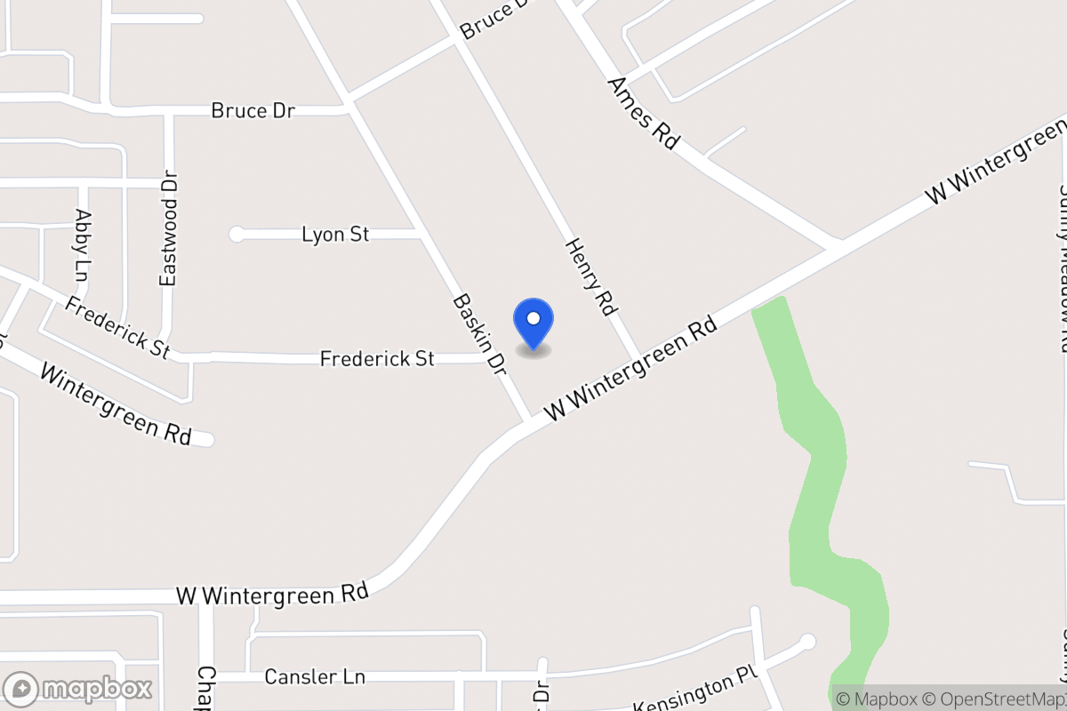 Map of 2802 Baskin Dr