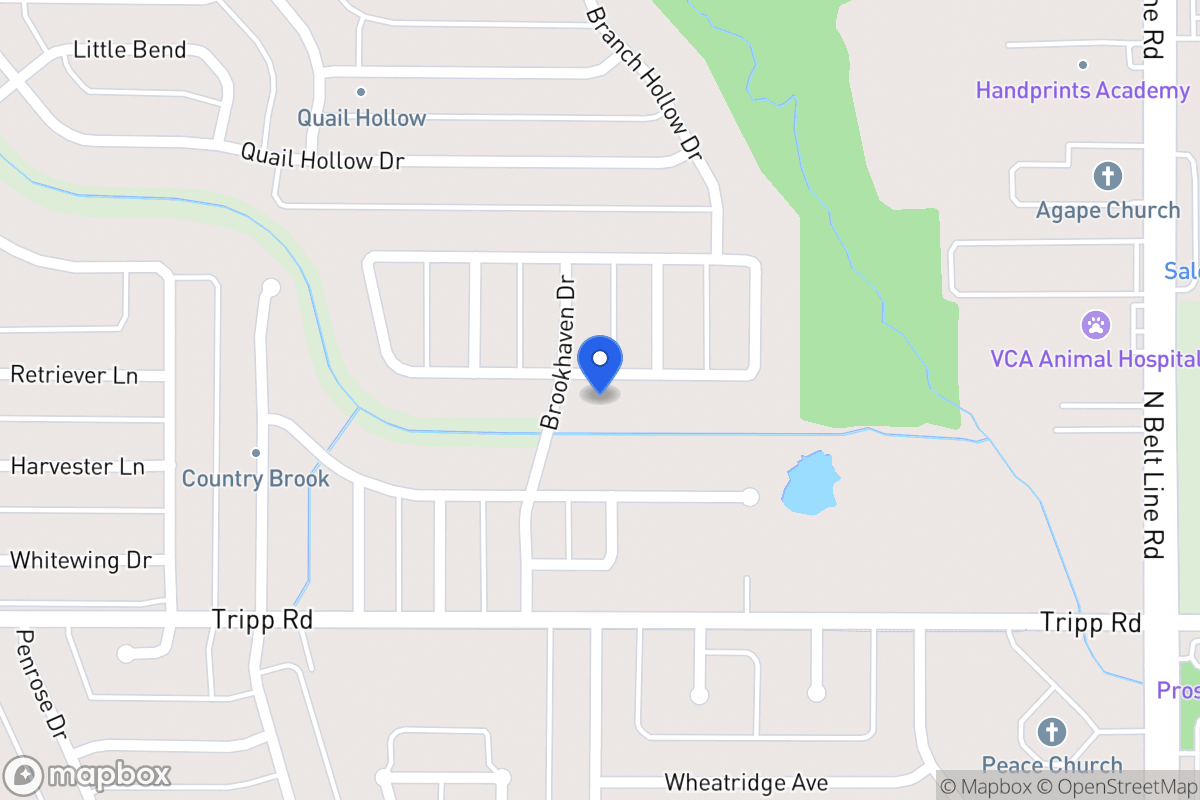 Map of 400 Clear Springs Dr