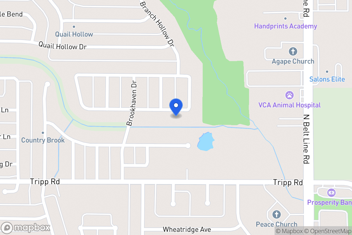 Map of 312 Clear Springs Dr