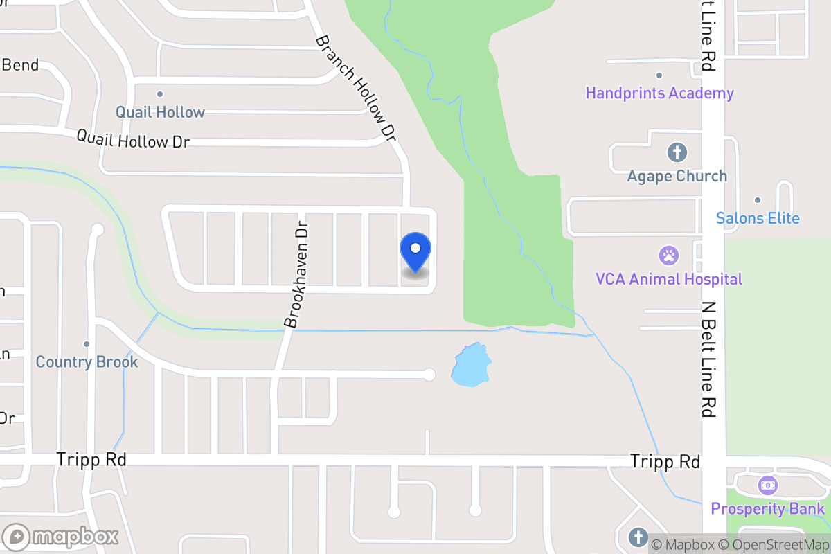 Map of 2500 Cottonwood Dr