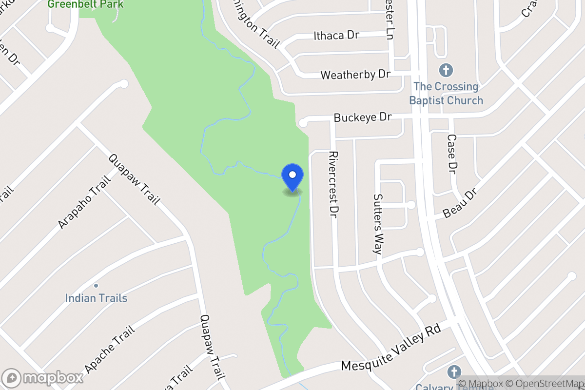 Map of 1200 Rivercrest Dr