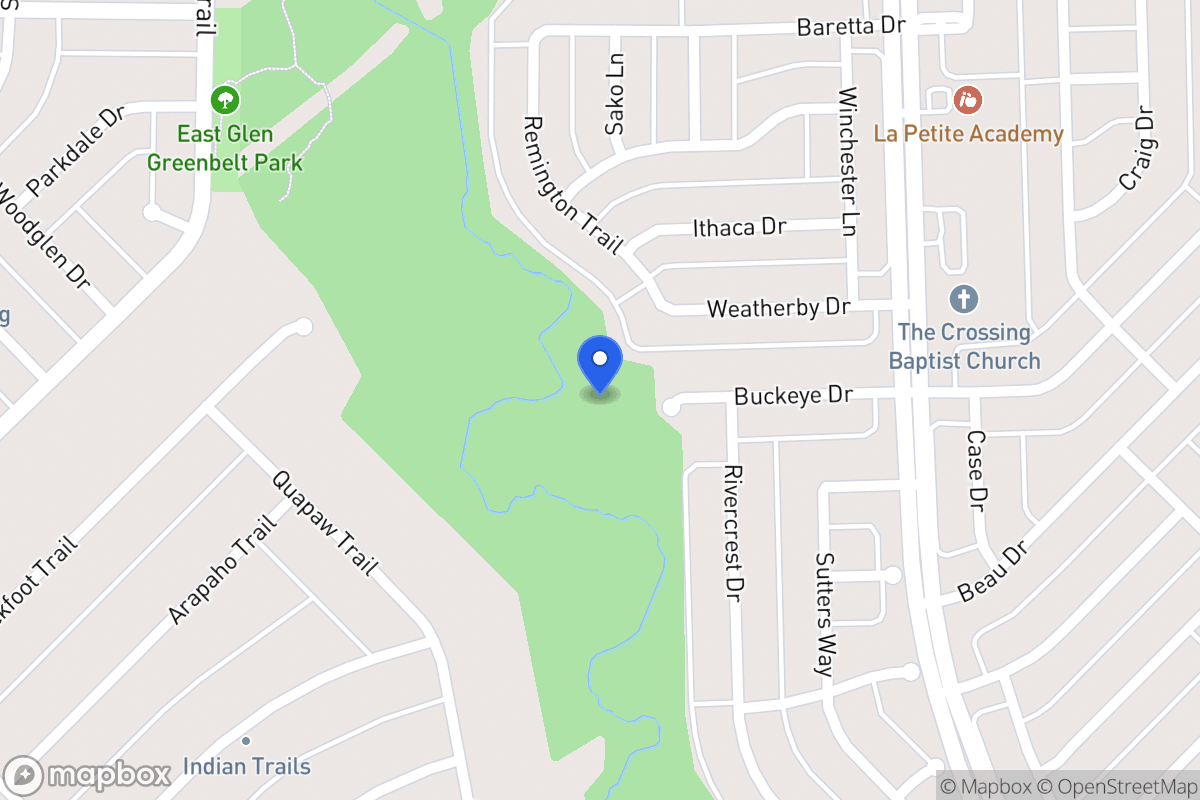 Map of 2300 Buckeye Dr