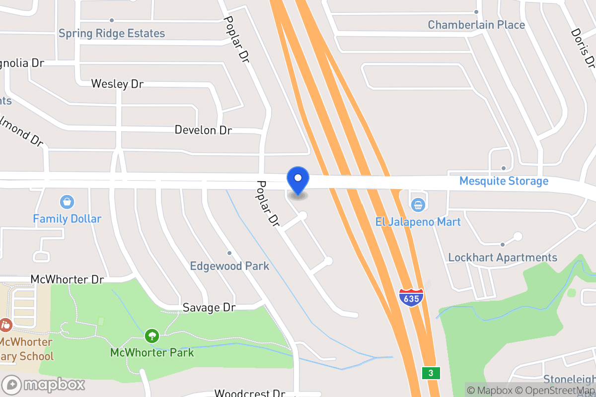 Map of 1612 Poplar Pl