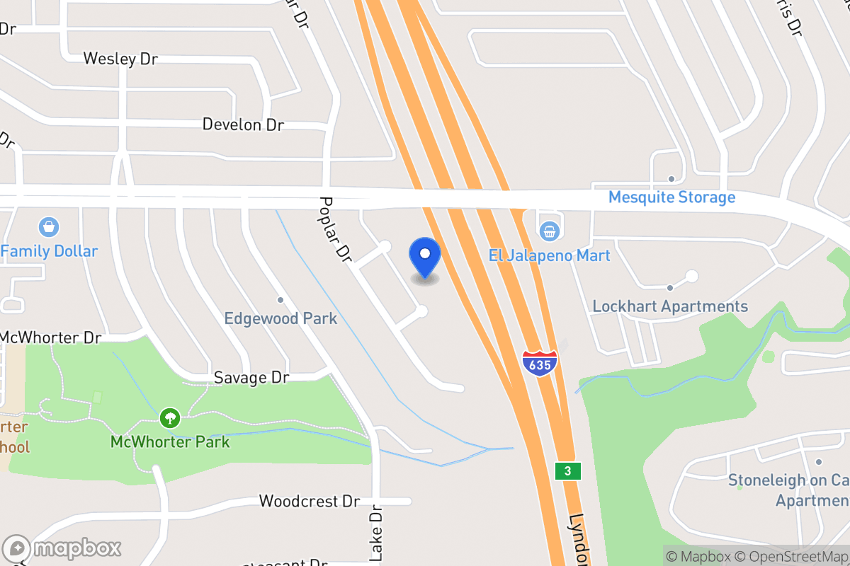 Map of 1644 Poplar Cir