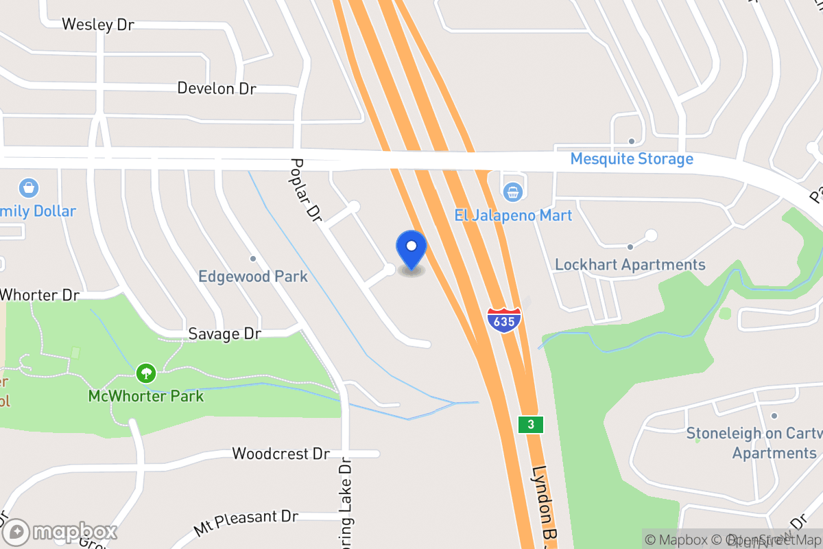 Map of 1652 Poplar Cir
