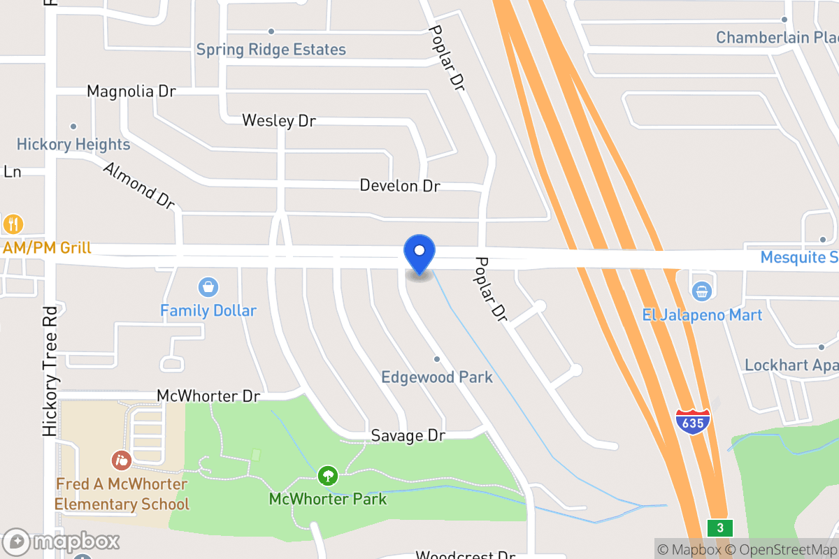 Map of 1602 Spring Lake Dr