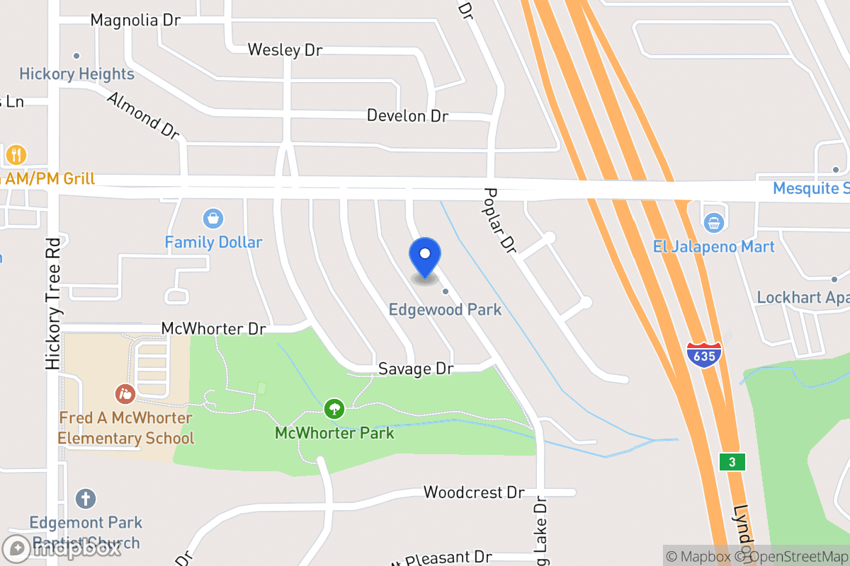 Map of 1627 Spring Lake Dr