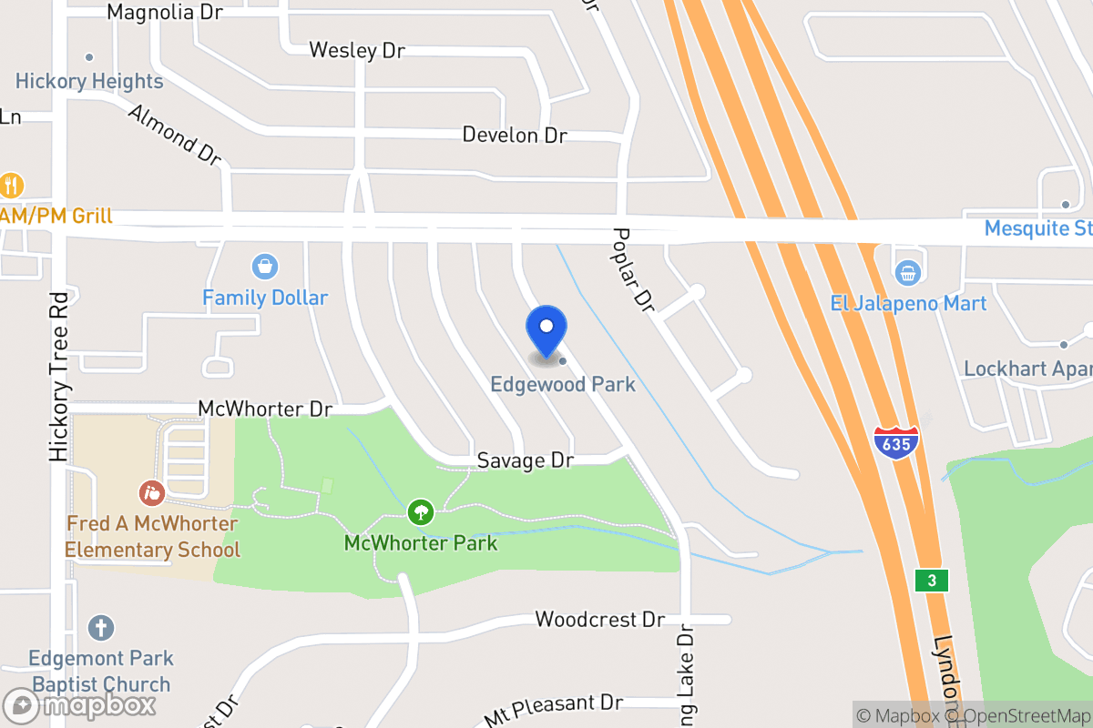 Map of 1631 Spring Lake Dr