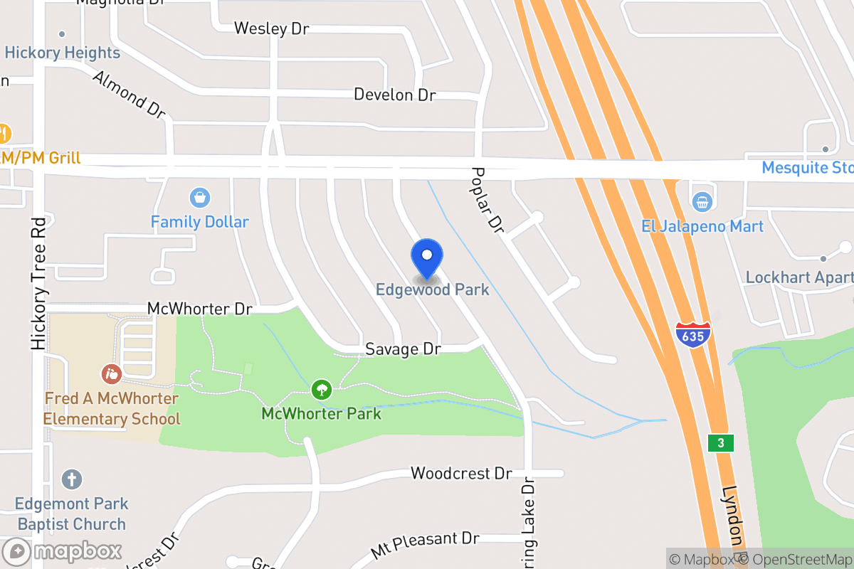 Map of 1635 Spring Lake Dr