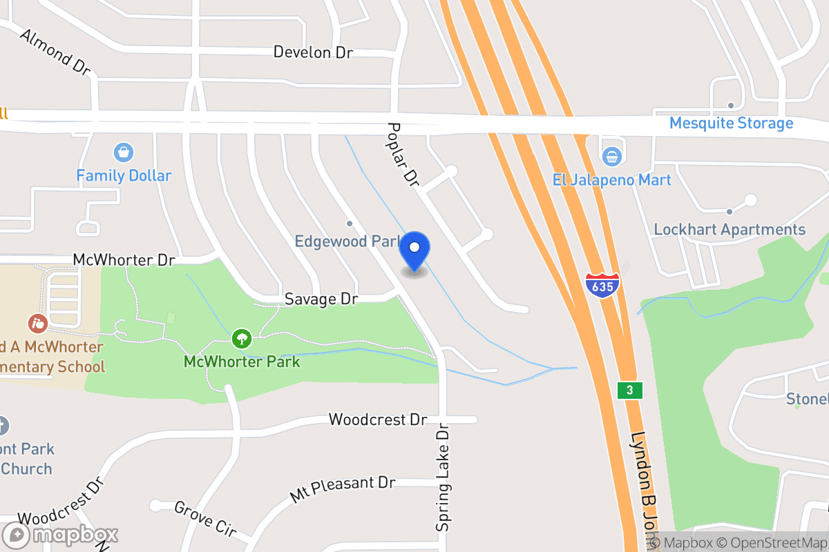 Map of 1650 Spring Lake Dr
