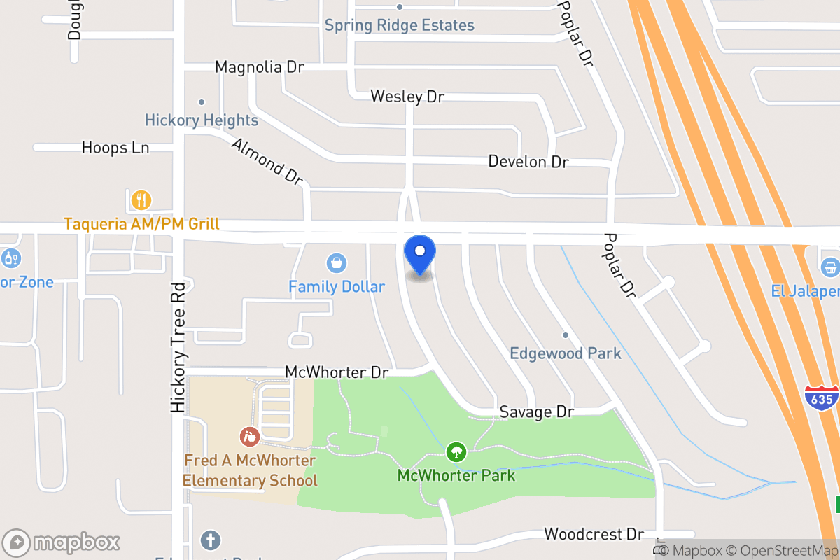 Map of 1610 Savage Dr