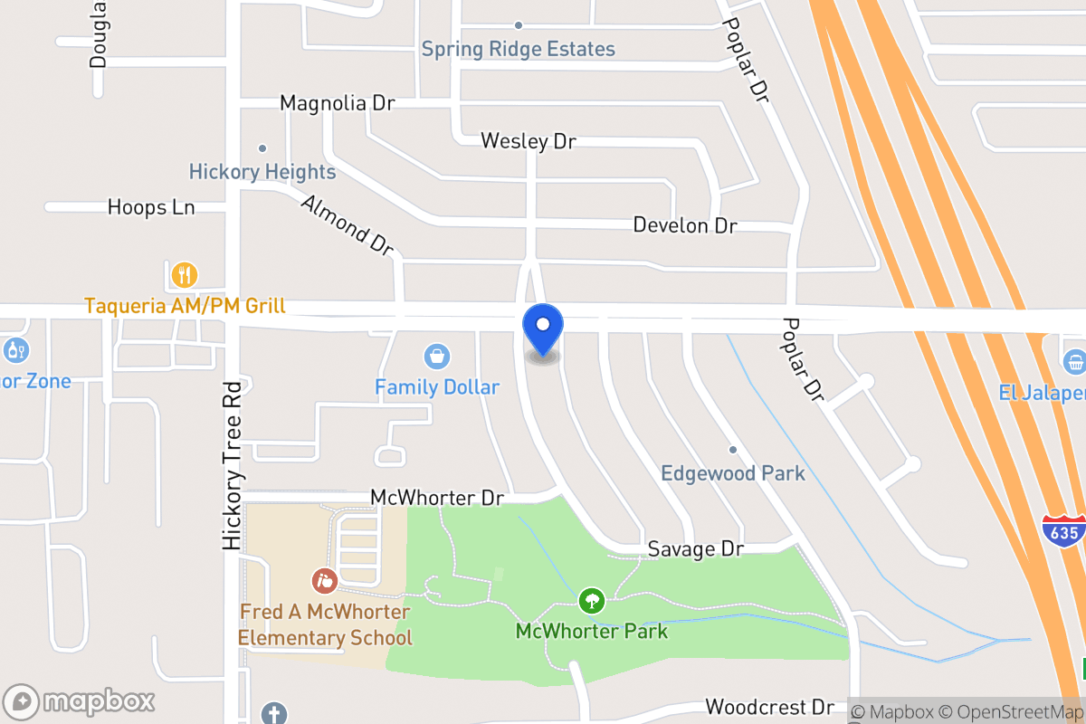 Map of 1606 Savage Dr