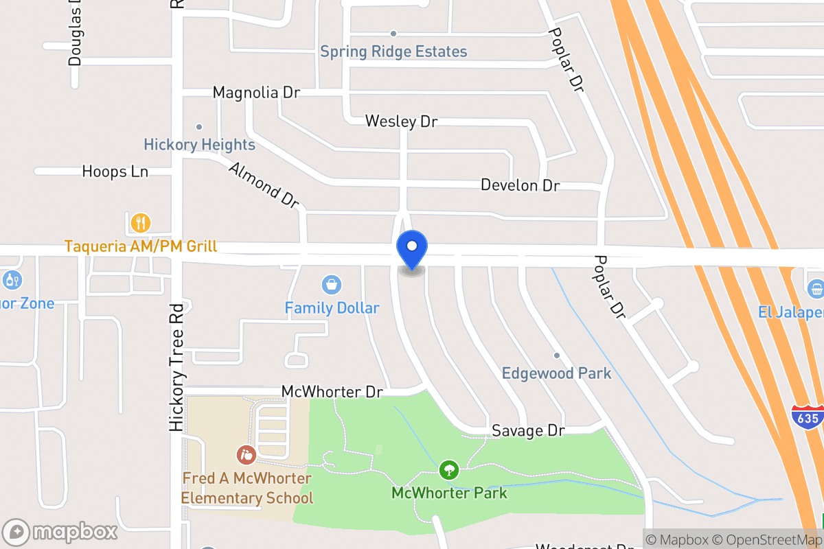 Map of 1602 Savage Dr