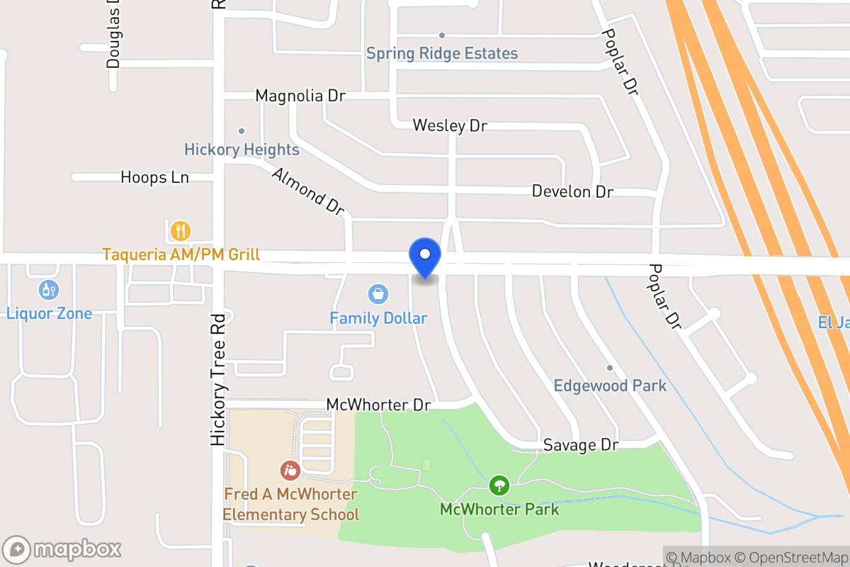 Map of 1603 Savage Dr