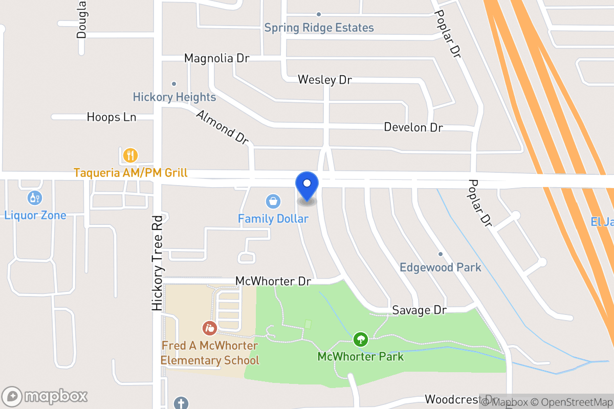 Map of 1607 Savage Dr