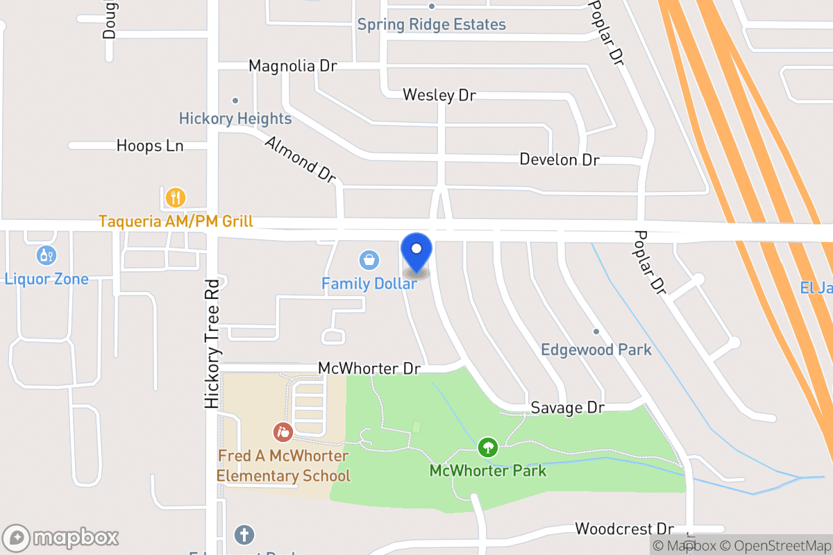 Map of 1611 Savage Dr