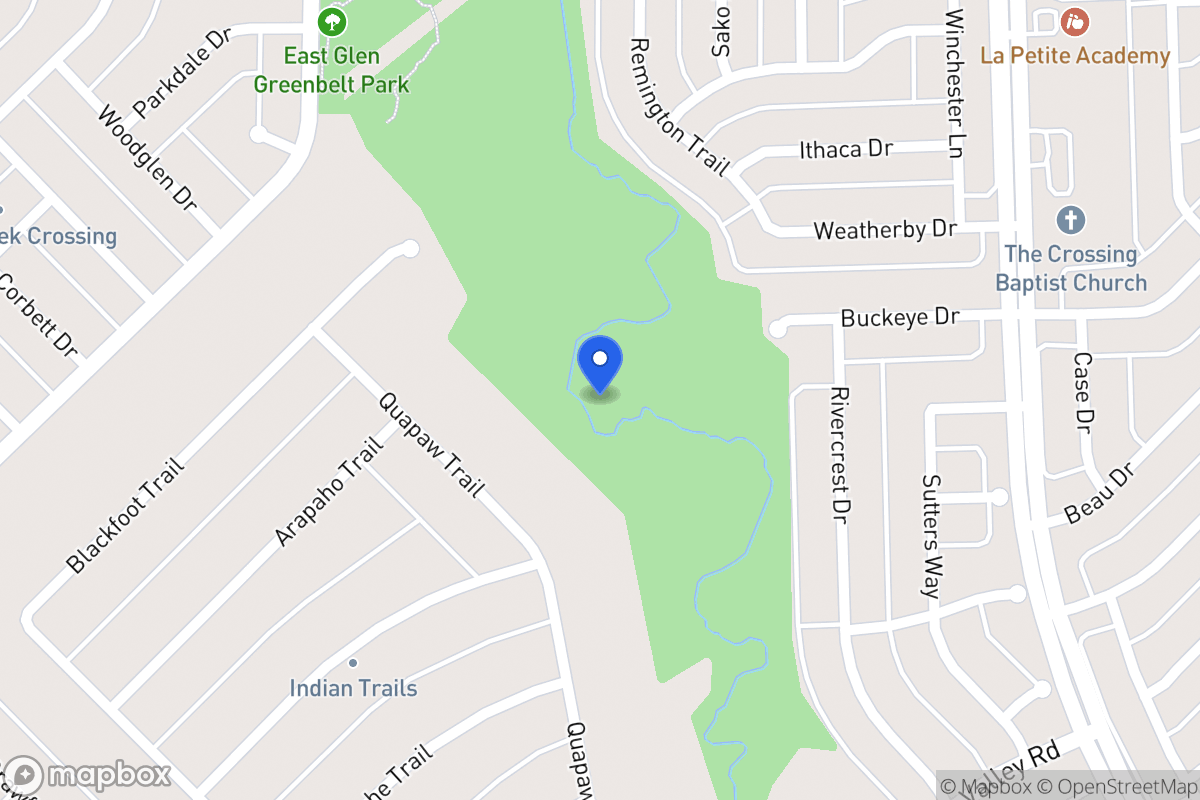 Map of 2857 Mesquite Valley Rd