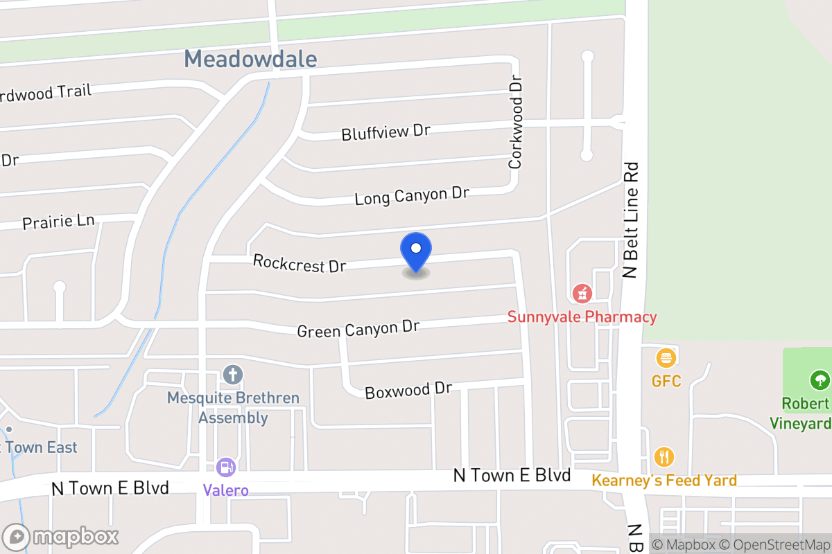 Map of 228 Rockcrest Dr