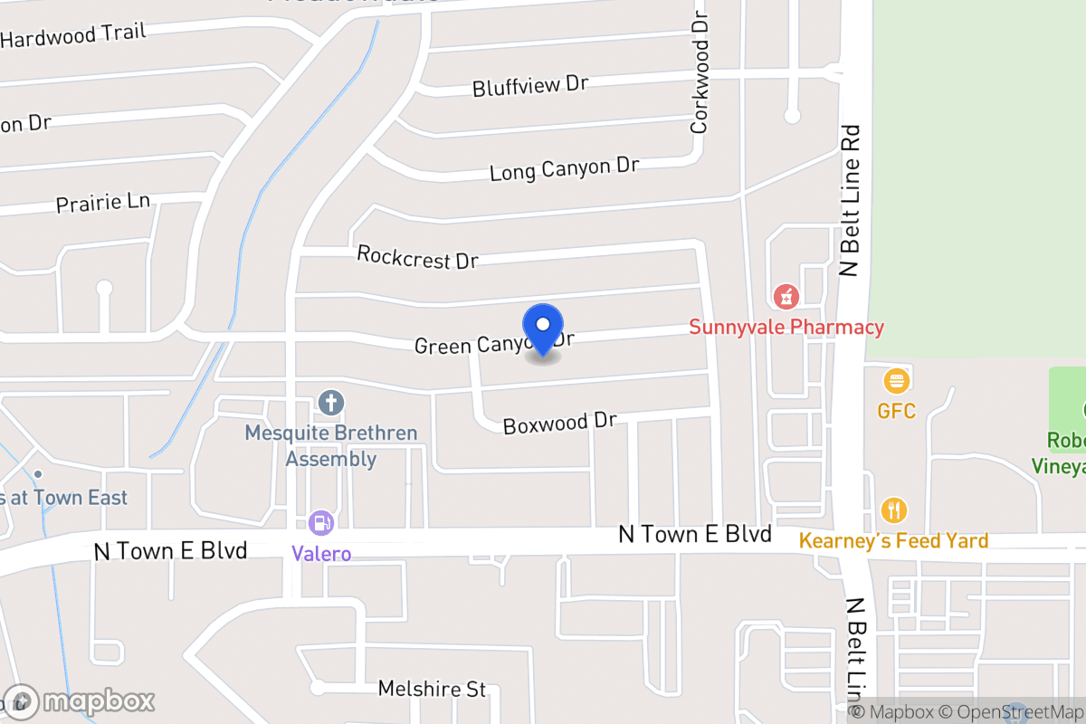 Map of 304 Green Canyon Dr