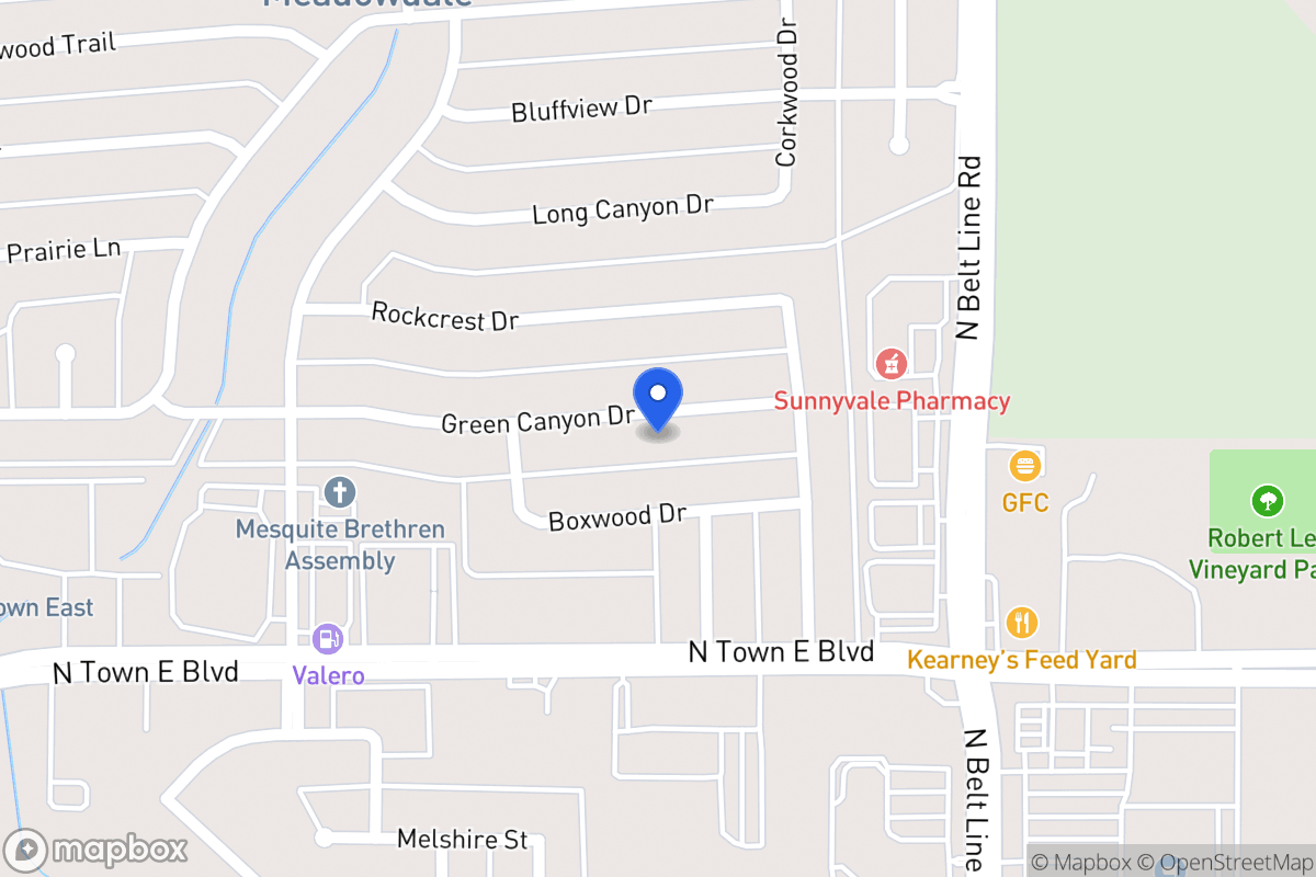 Map of 226 Green Canyon Dr