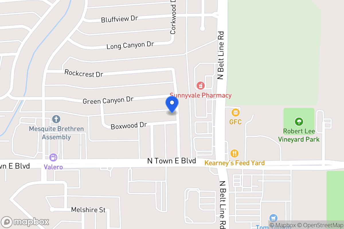 Map of 201 Boxwood Dr