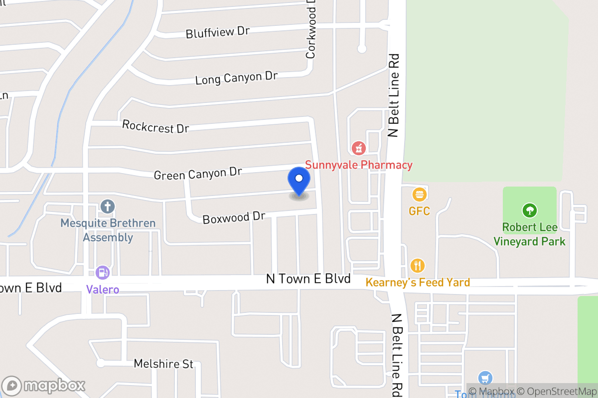 Map of 205 Boxwood Dr