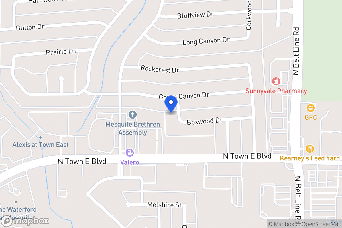 Map of 328 Boxwood Dr